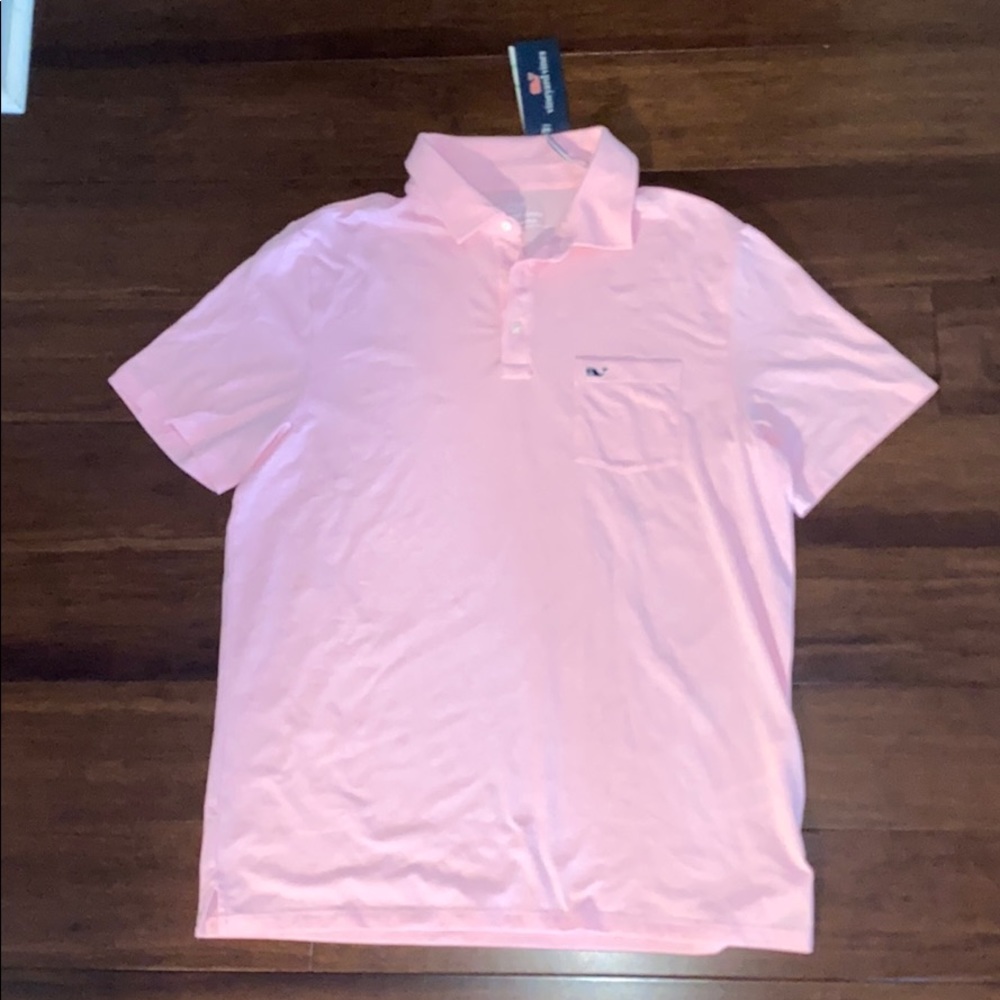COPY - COPY - Vineyard vines men polo size large NWT